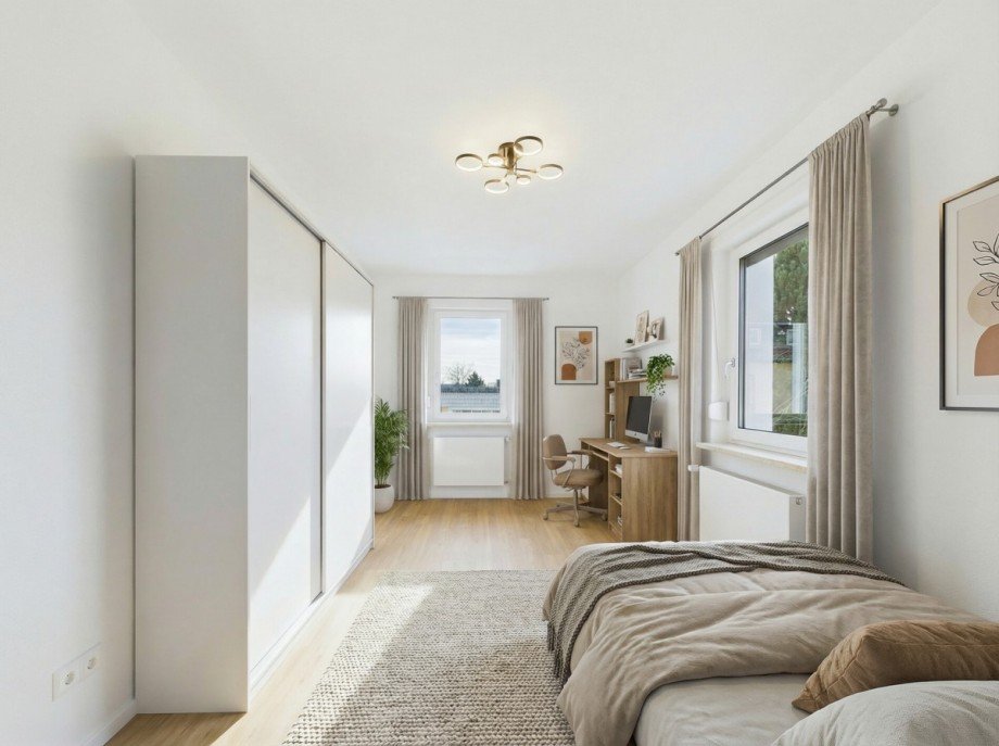 Einrichtungsvorschlag Kinderzimmer 2 Reiheneckhaus Memmingen