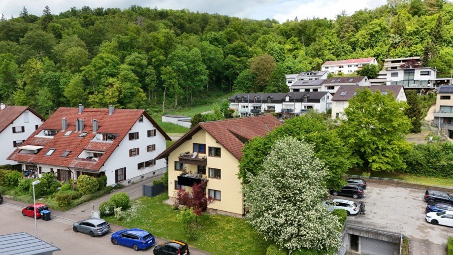 Luftbild Etagenwohnung Blaustein / Herrlingen