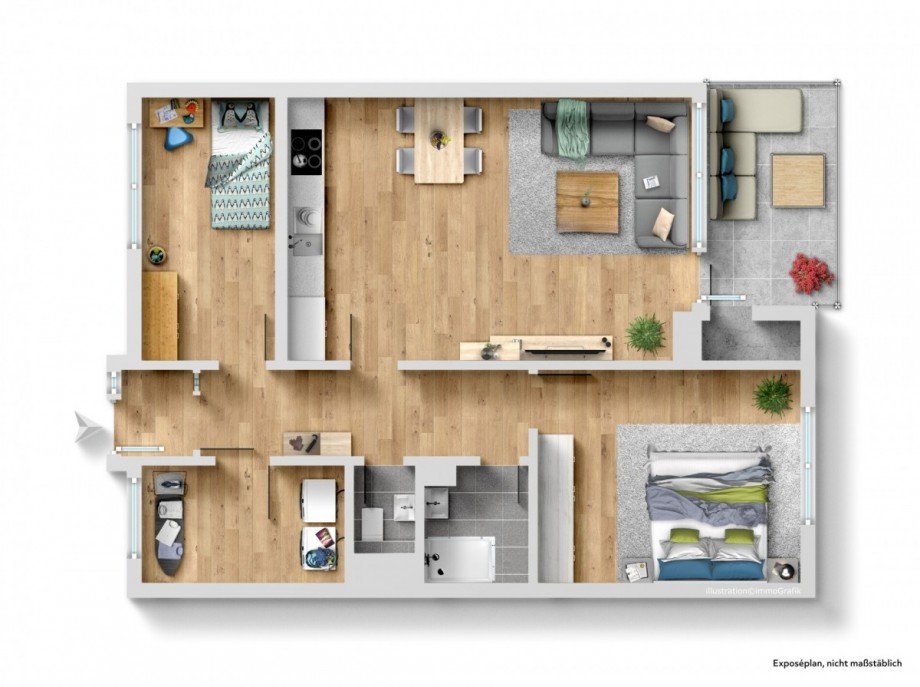 Grundriss Etagenwohnung Senden