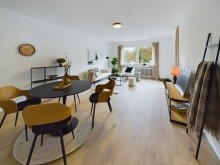 Wohn- und Essbereich **Nach vier Wochen verkauft!** 4-Zimmer-Wohnung in Blaubeuren!