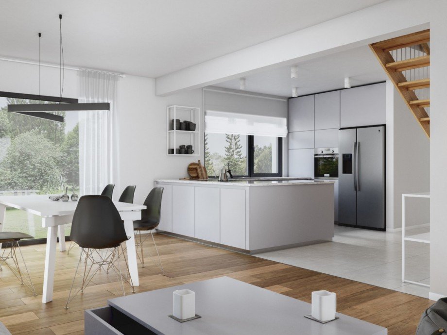 Unverbindliche Illustration Einfamilienhaus Boos