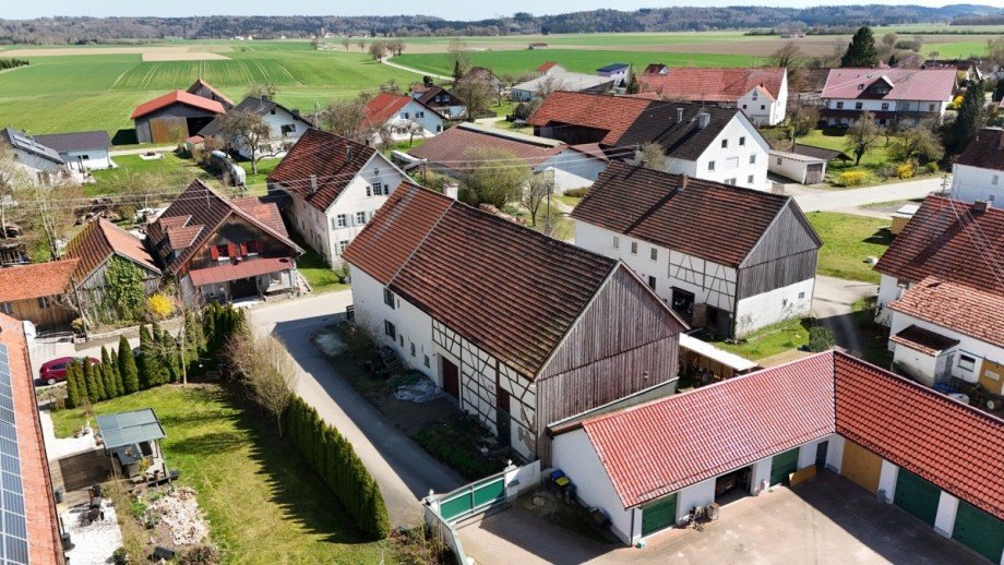 Luftbild Einfamilienhaus Kettershausen / Zaiertshofen