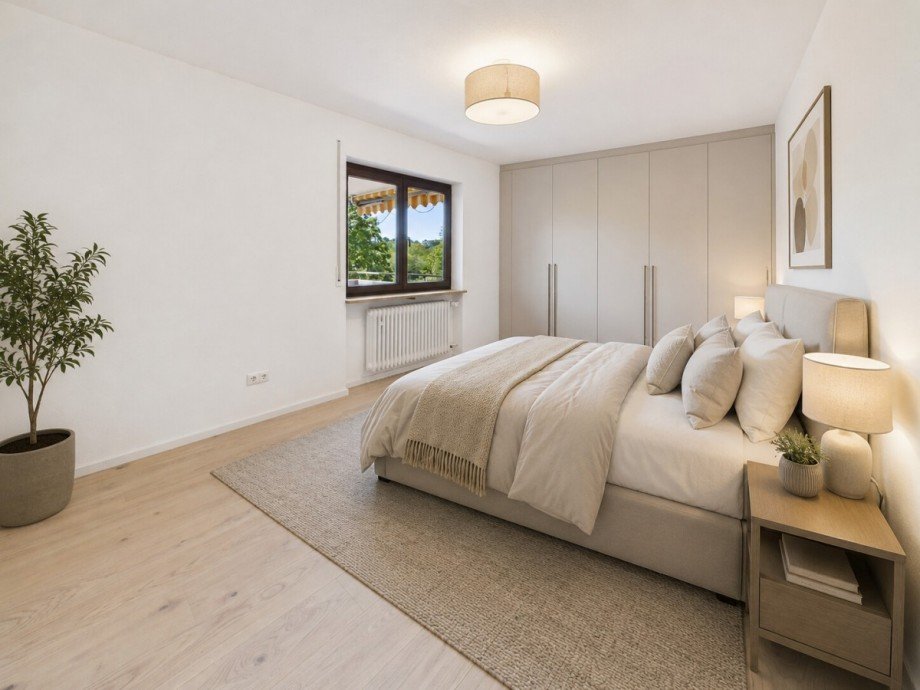 Einrichtungsvorschlag Schlafzimmer Etagenwohnung Biberach an der Ri�