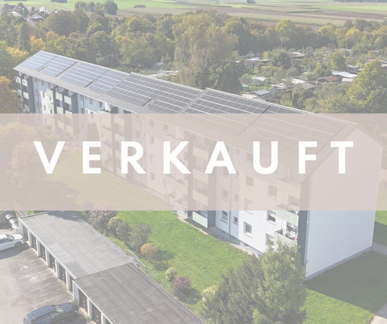 VERKAUFT Biberach an der Ri� Erdgeschosswohnung **Nach drei Wochen verkauft**! Modernisierte 2-Zimmer-Wohnung mit sonnigem Balkon - Provisionsfrei!