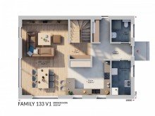 Erdgeschoss **Verkauft** Freistehendes Neubau-Einfamilienhaus in KfW-40 Bauweise in Illertissen-Au!