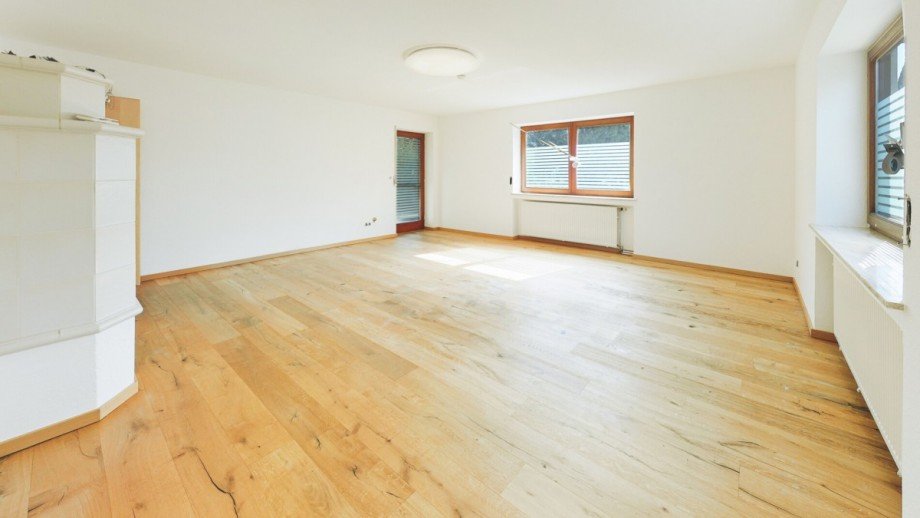 Wohnzimmer Erdgeschosswohnung Rot an der Rot