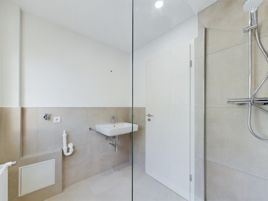 Obergeschoss_Badezimmer Etagenwohnung Bellenberg