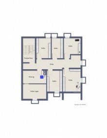 Untergeschoss **Nach 8 Wochen verkauft!** Moderne 4-Zimmer-Wohnung mit gro�er Garage und vielen Extras!