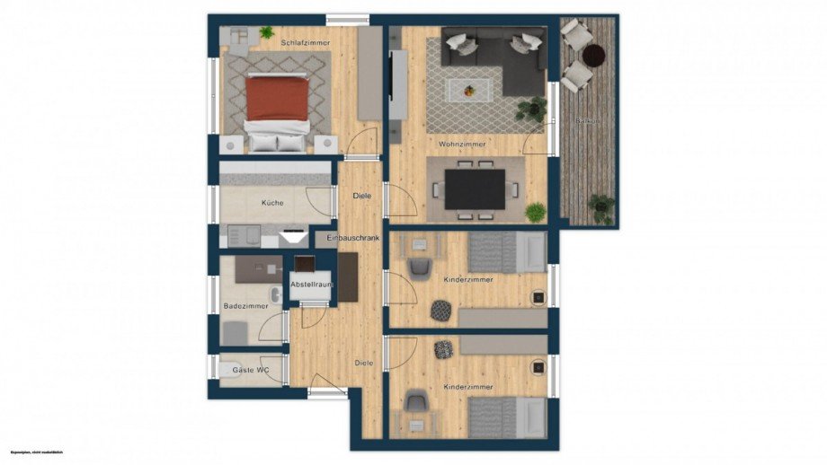 Grundriss Etagenwohnung Biberach