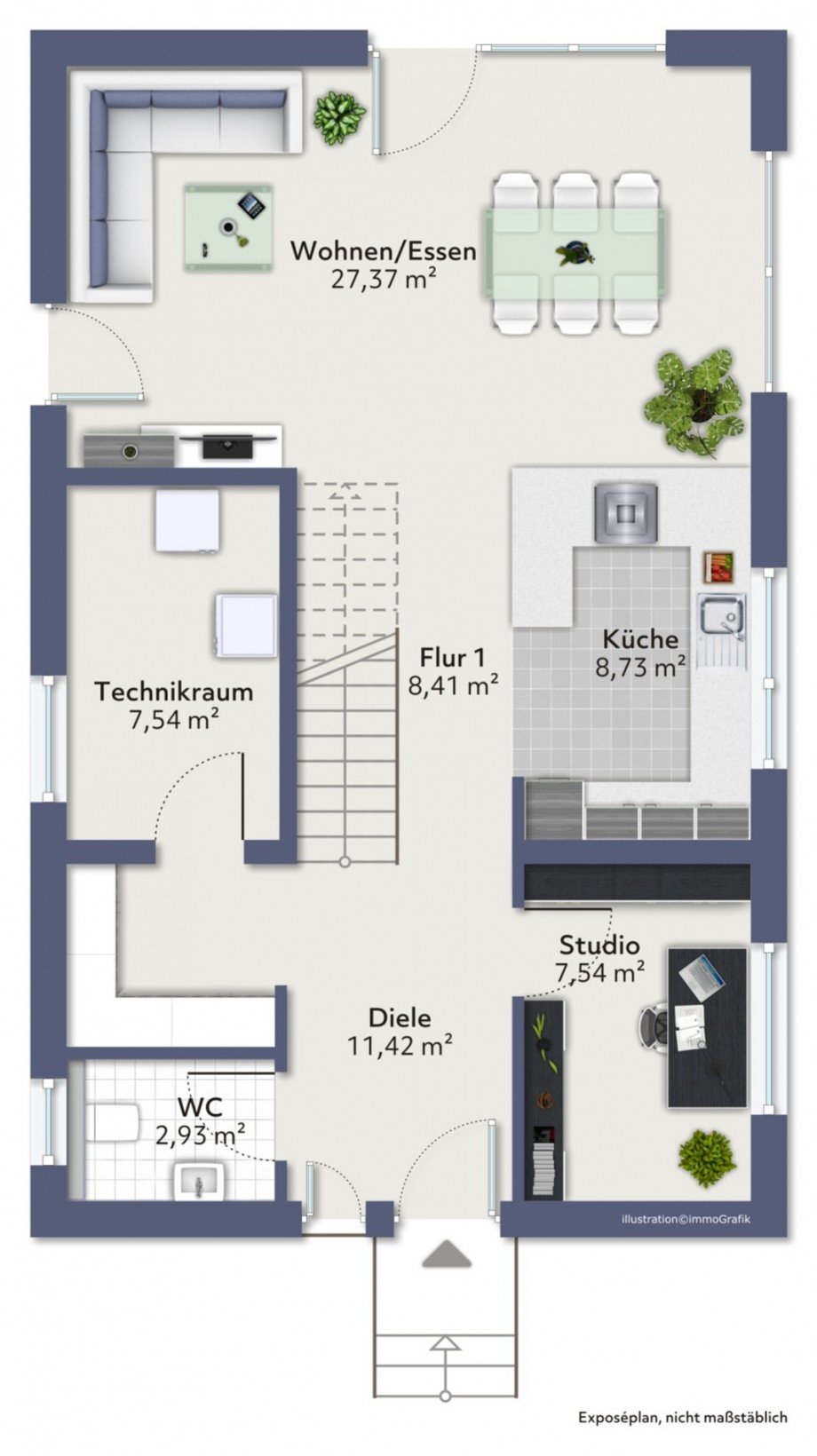 Erdgeschoss Einfamilienhaus Boos