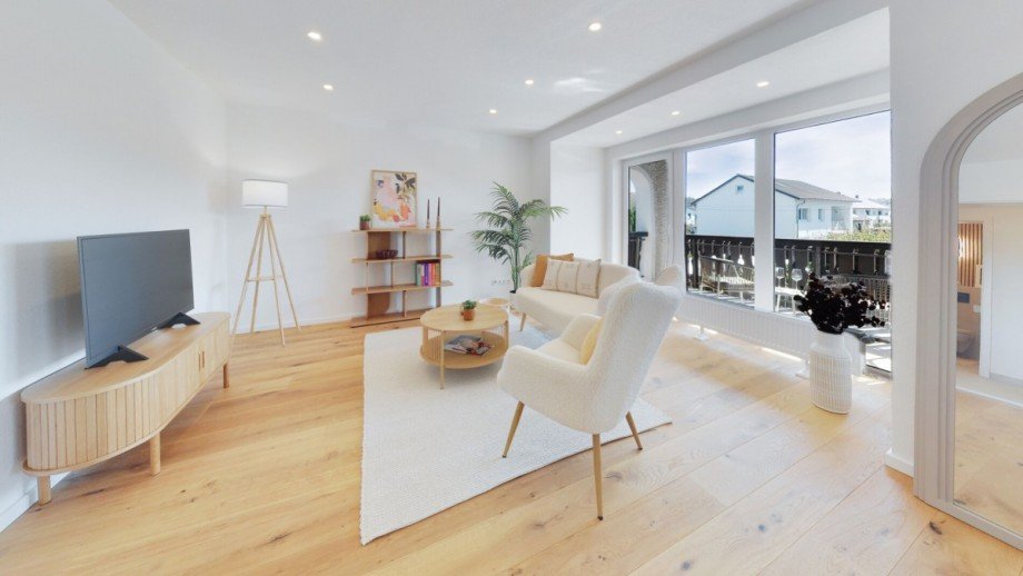 Wohnzimmer 1 Etagenwohnung Wei�enhorn