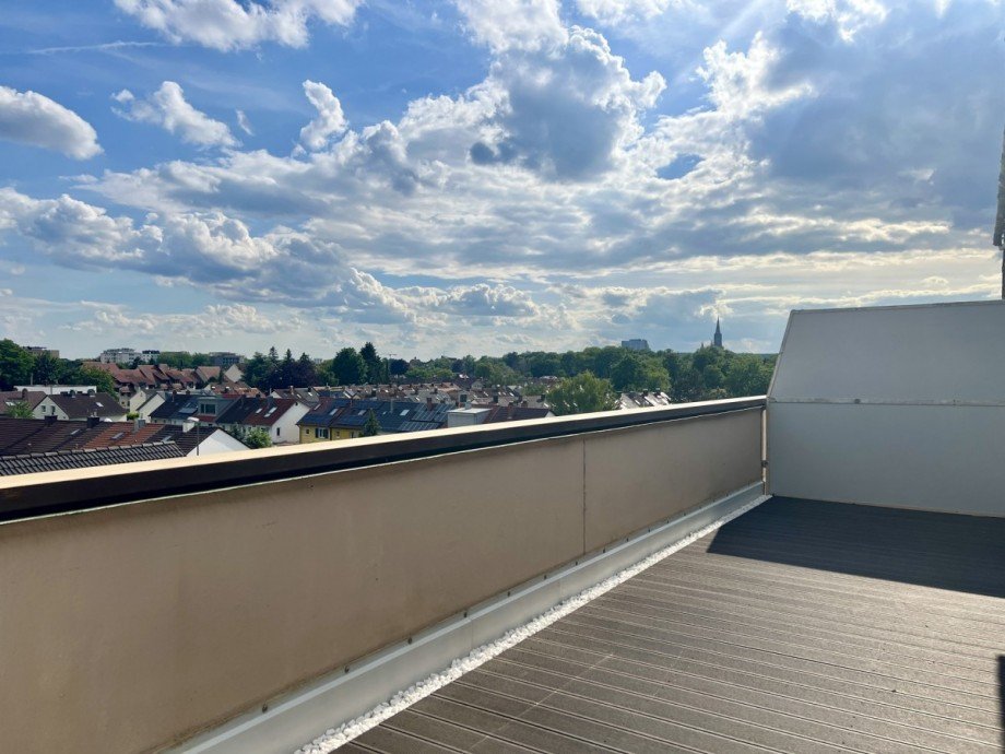 Terrasse Wohnbereich Penthousewohnung Neu-Ulm / Offenhausen
