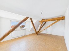 Schlafzimmer **Nach zwei Wochen verkauft!** Gem�tliche 3,5-Zimmer-Maisonette-Wohnung mit romantischen Kamin!