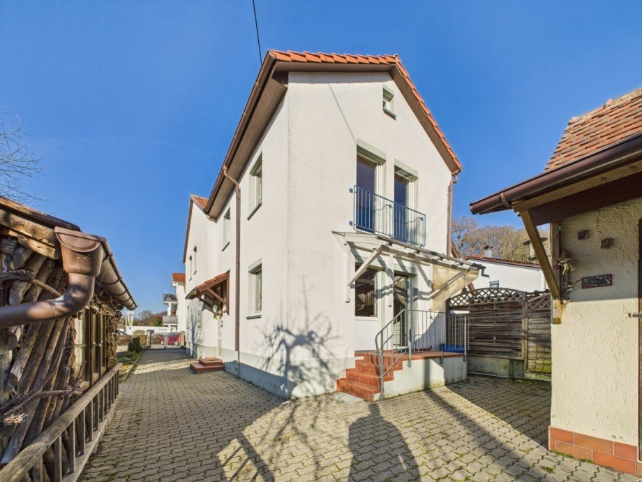 Ansicht Garten Doppelhaush�lfte Biberach an der Ri�
