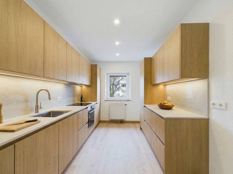 Kochbereich Einrichtungsbesipiel Etagenwohnung Neu-Ulm