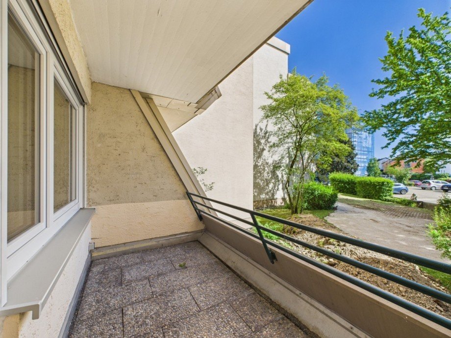Balkon Erdgeschosswohnung Neu-Ulm